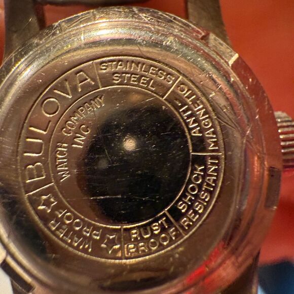 Vintage Bulova Stainless Watch L4 1954 Self Winding Automatic working - Picture 4 of 10